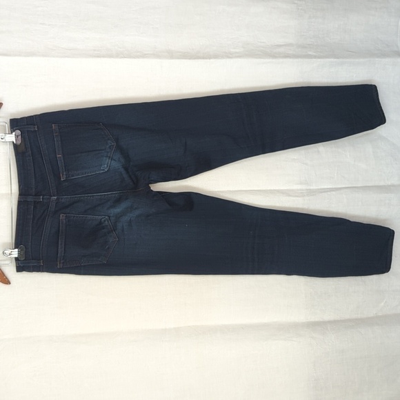 Paige Hoxton Dark Wash High Rise Slim Straight Jean Size 29 - Picture 6 of 8